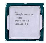 Intel/英特尔 I3 6100散片 CPU LGA11513.7G 搭配B150M-A DS3H
