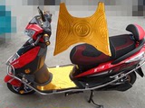 改装电动车摩托车踏板铝合金脚垫大中迅鹰电摩脚踏板