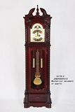 北极星落地钟客厅实木座钟欧式客厅高档机械立式复古报时14176-3