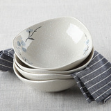 雅泰 雪花瓷盘子陶瓷套装 日式韩式创意和风餐具 深 盘饭盘寿司盘