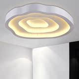 led客厅吸顶灯 温馨浪漫艺术主卧室灯现代简约个性创意遥控调光灯