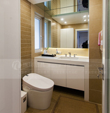现代橡木浴室柜大理石台面落地柜实木浴室镜柜卫生间洗脸盆柜特价