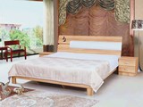 重庆大宝家具实木颗粒板式双人床简约防潮环保气动高箱储物收纳床