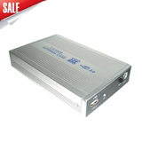 支持3.5寸SATA硬盘盒3.5串口台式机移动电脑铝合金硬盘盒 USB 2.0