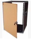 标准16U简易机柜专业音响功放机柜带锁有机玻璃门
