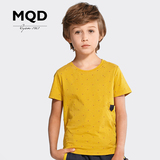 夏装新品 品牌MQD男童韩版纯棉短袖T恤儿童全棉夏款圆领衫中小童