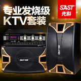SAST/先科 K23卡包ktv音响套装音箱 专业家用舞台卡拉ok10寸K歌