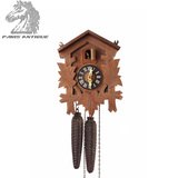 老巴黎西洋古董家具 荷兰机械挂钟 欧洲古典特价藏品实木挂钟