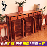 中式南榆木实木家具 明清仿古六门六斗鞋柜 储物柜置物柜鞋架促销