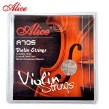 小提琴弦 爱丽丝Alice A705钢丝光弦小提琴琴弦 4根套装弦