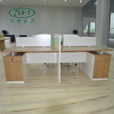 福州办公家具 简约职员桌 组合屏风位 办公桌4人位员工桌电脑桌