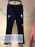 双皇冠MIKIBANA米可芭娜专柜正品代购2016冬牛仔裤M64JP3002-1099