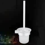 奥斯洁  太空铝马桶刷 套装 厕所架 马桶刷架 创意带马桶杯 带刷