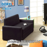 DOREL乐瑞亚洲 懒人沙发床 可折叠两用欧式布艺沙发床多功能单人