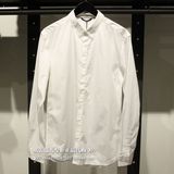 专柜正品 杰克琼斯 白色衬衫男士衬衫职业装长袖衬衫