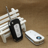 宝马金属创意仿真汽车钥匙模型打火机1:1逼真防风USB充电点烟器
