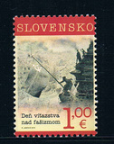 CR0542斯洛伐克2015二战70周年苏军占领柏林国旗邮票1全新0825
