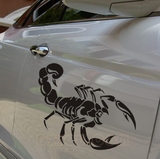 蝎子个性创意越野suv反光雕刻车贴侧门引擎盖汽车身贴纸划痕装饰
