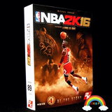 PC游戏软件 NBA2K16 盒装中文版 美国职业篮球nba电脑安装光盘