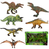 吏前恐龙模型 仿真野生动物 仿真恐龙静态模型套装摆件 儿童玩具