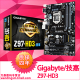 Gigabyte/技嘉 Z97-HD3 台式机电脑游戏大主板 音响专用电容
