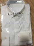Givenchy 专柜正品代购 纪梵希 15年新款刺绣五角星白色修身衬衫
