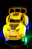 发光音乐小汽车玩具万向56车发光玩具车发光儿童玩具车万向小汽车
