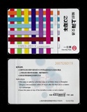 2013年 上海地铁卡 编织 20周年纪念版 一日票 TJ131703 已使用