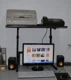 热销放打印机的架子桌面打印机架子置物架收纳电脑桌上音响支架