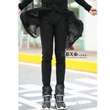 XBXS暗黑经典韩版男装原创新品个性另类前卫潮男韩版收身哈伦裤