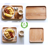 zakka早餐餐具日式餐具天然一级品木分割盘餐盘早餐托盘面包盘子