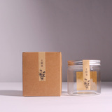 复古高档 蜂蜜包装礼品盒子定制 果酱茶叶糖果包装盒牛皮纸盒定做