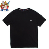 FRED PERRY NECK T-Shirt 男款麦穗刺绣logo标圆领T恤 M6334