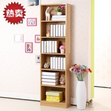 新款书柜书架展柜自由组合实木书柜简易落地柜儿童书柜实木储物柜