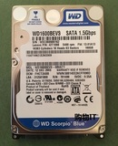 WD/西部数据 WD1600BEVS 160G 笔记本串口/SATA硬盘 5400转8缓存