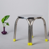 大東 时尚不锈精钢小圆凳 4条腿凳子餐桌折叠凳不锈钢凳 正品包邮