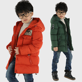 男童装冬季款13韩版加厚6岁中长款7大童8棉袄9儿童10羽绒棉衣外套