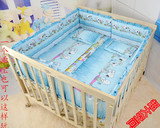 加大实木双胞胎宝宝床带摇篮储物柜无漆超大婴儿床双胞胎婴儿床
