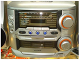 110v三碟连放CD组合音响主机带环绕输出AMFM收音机