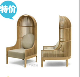 特价新古典高背椅装饰椅欧式实木形象鸟笼椅影楼公主沙发椅休闲椅