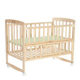 【减40】CHBABY婴儿床环保实木无漆可做摇床多功能童床105 床