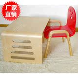 出口日韩儿童家具实木儿童桌椅套学习写字桌椅餐桌幼儿园桌椅特价