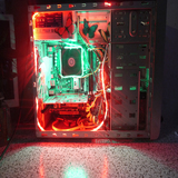 呼吸电脑机箱led灯带主机光污染DIY装饰爆闪遥控灯条七彩变色包邮