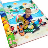 迪士尼宝宝爬行垫加厚折叠爬爬垫环保户外防潮垫儿童地毯泡沫地垫