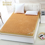 罗兰家纺正品加厚软床垫床褥子可折叠单双人海绵榻榻米床垫被1.8