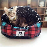 加厚通用新款猫窝猫屋大号猫房子冬季保暖猫床宠物垫猫咪用品狗窝