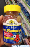澳洲直邮Nature's Way Kids Smart佳思敏omega3儿童鱼油DHA软糖60