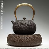 茶大师沧海烂石 老铸铁电陶茶炉 日本南部老铸铁壶生铁铜壶电陶炉