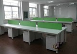 上海办公家具屏风办公桌电脑桌隔断组合台卡位6人职员工作位定制