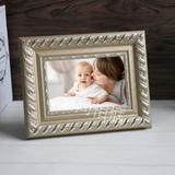 金色儿童宝宝相框20寸24寸32寸36寸挂墙相框相架创意包邮欧式白色